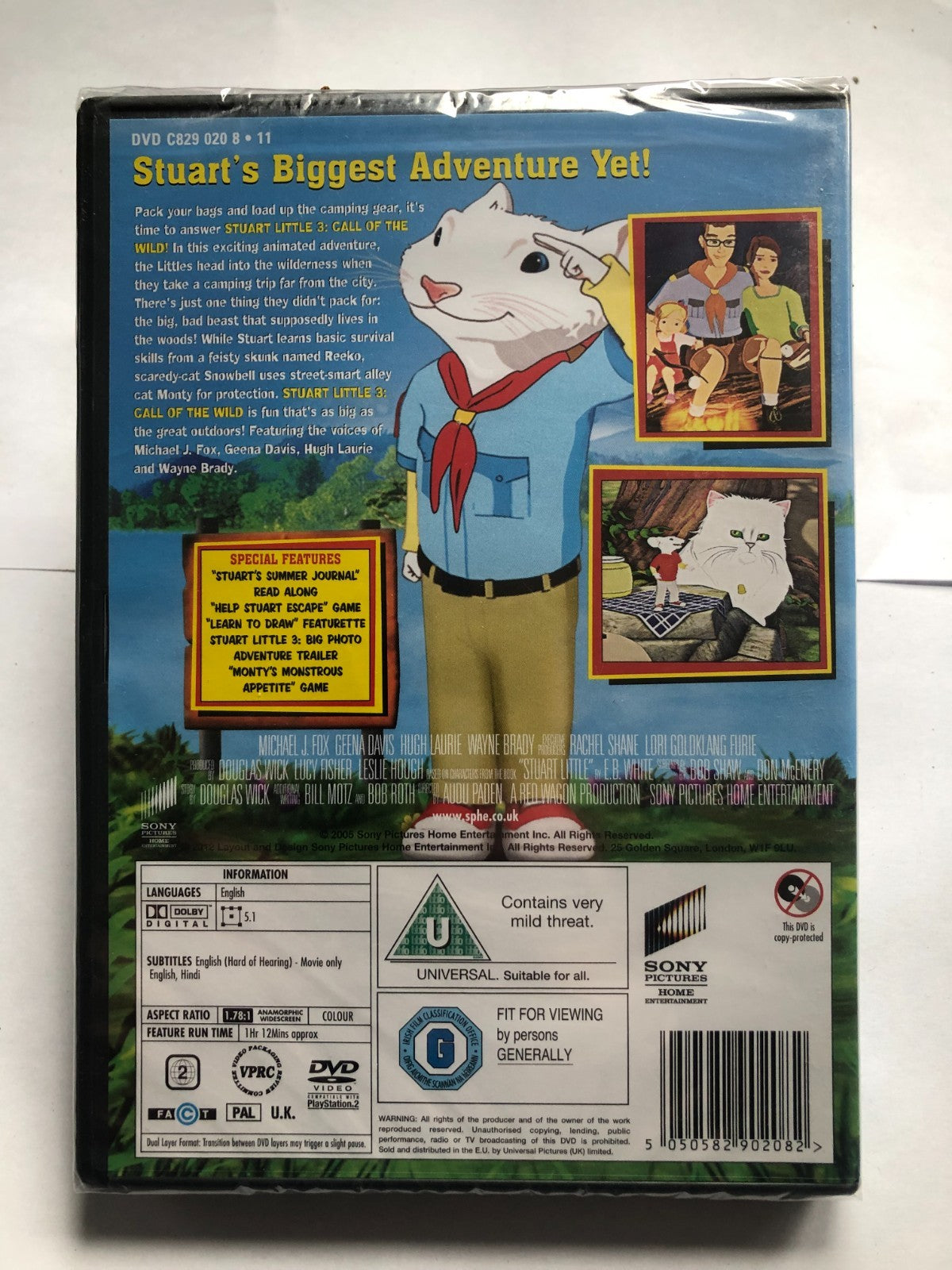 Stuart Little 3 - Call Of The Wild (DVD)