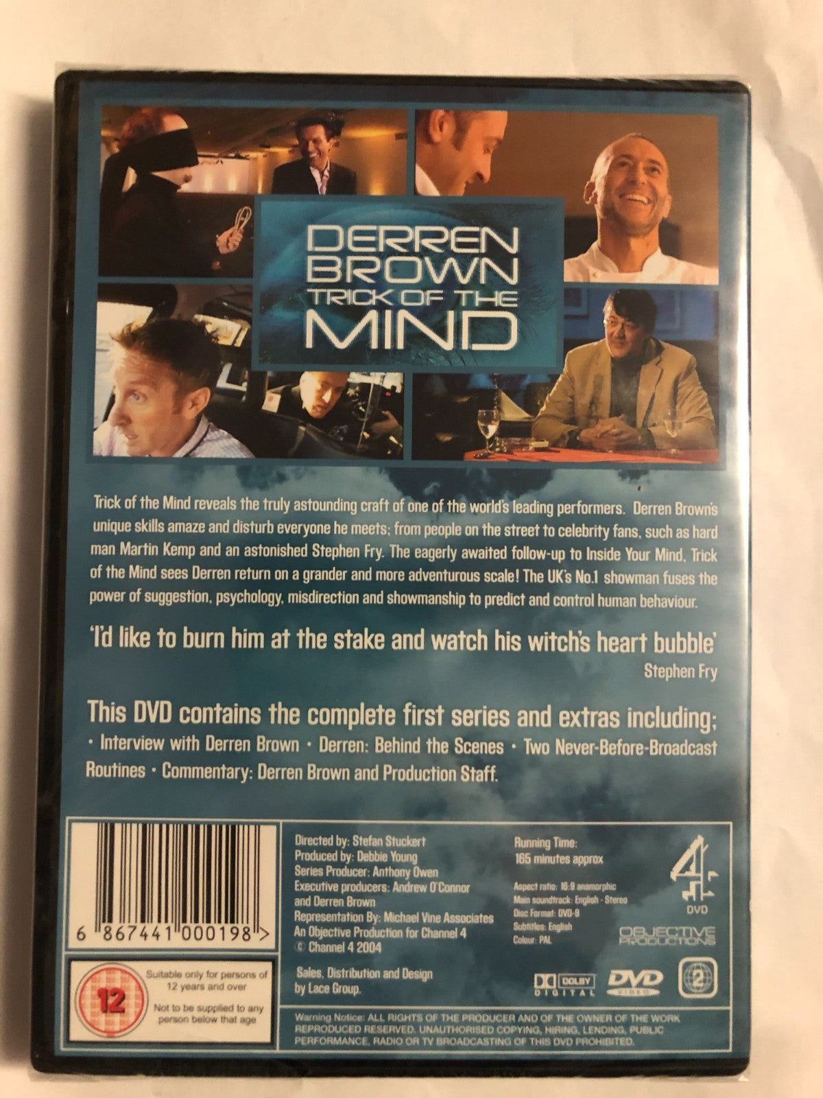 TRICK OF THE MIND COMPLETE SERIES 1 DVD 1st First Season One Original UK Sealed