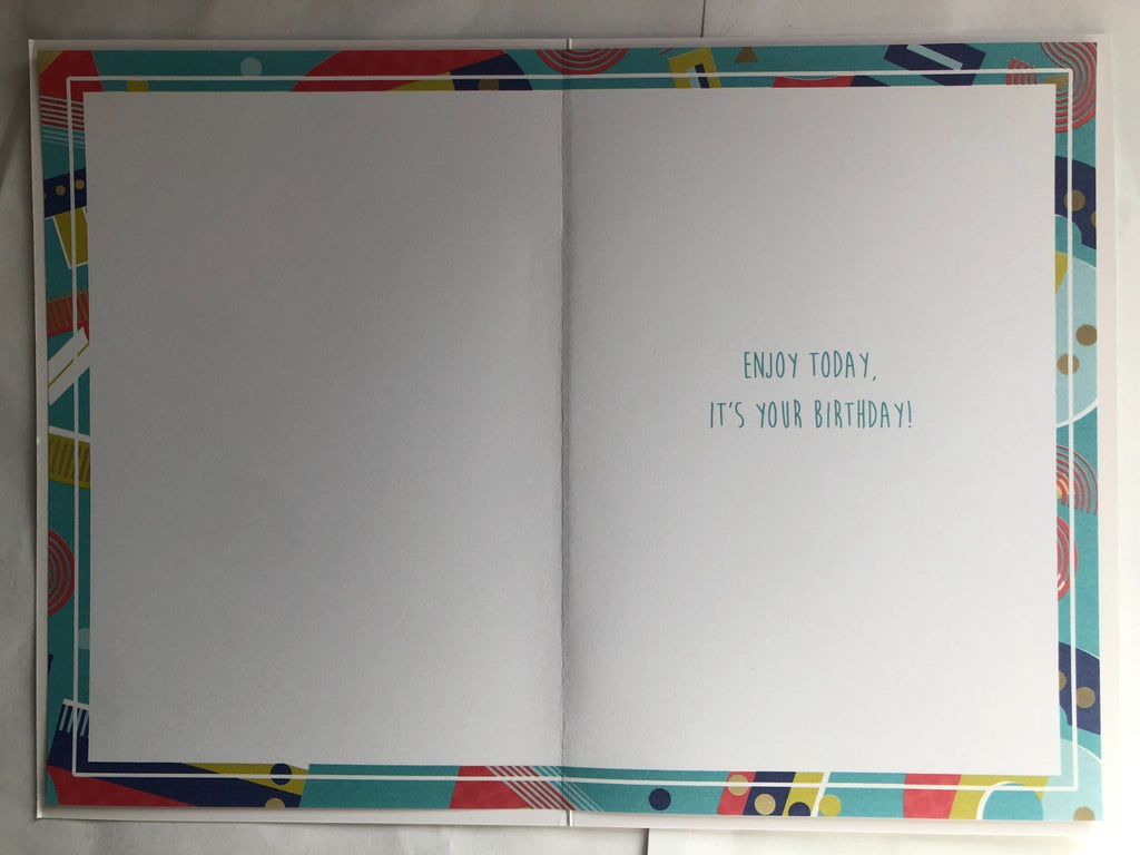 16th Birthday Card 13cm x 19cm Best Ever Design Printed Verse Colour Insert