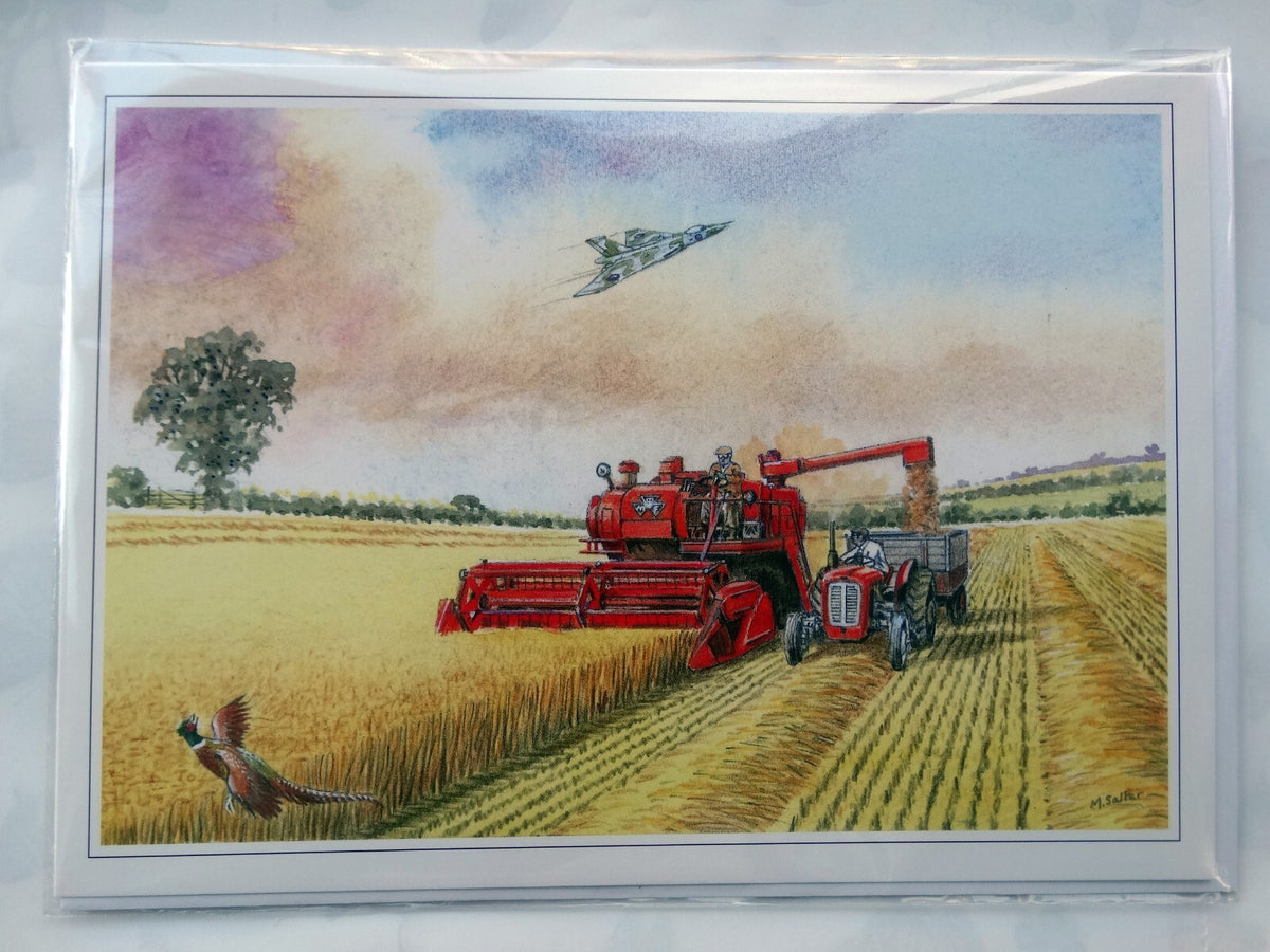 Nostalgic Tractors Planes Land Rover Canal Open Blank Birthday  Card 75 Designs