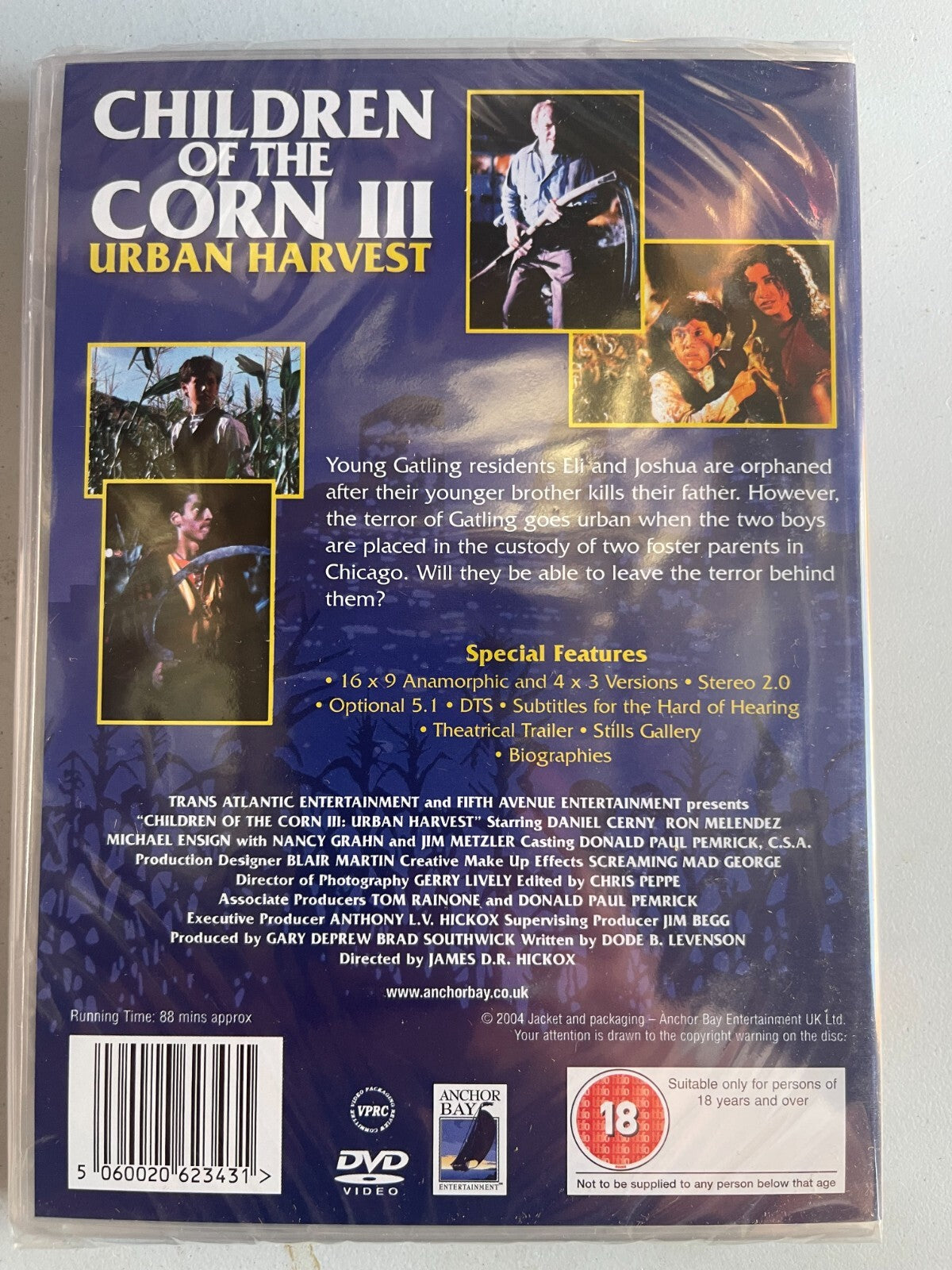 Stephen King's Children Of The Corn 3 - Urban Harvest New & Sealed  DVD