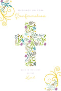 Your Confirmation Day Card Blessings On  Walk In The Light Of The Lord