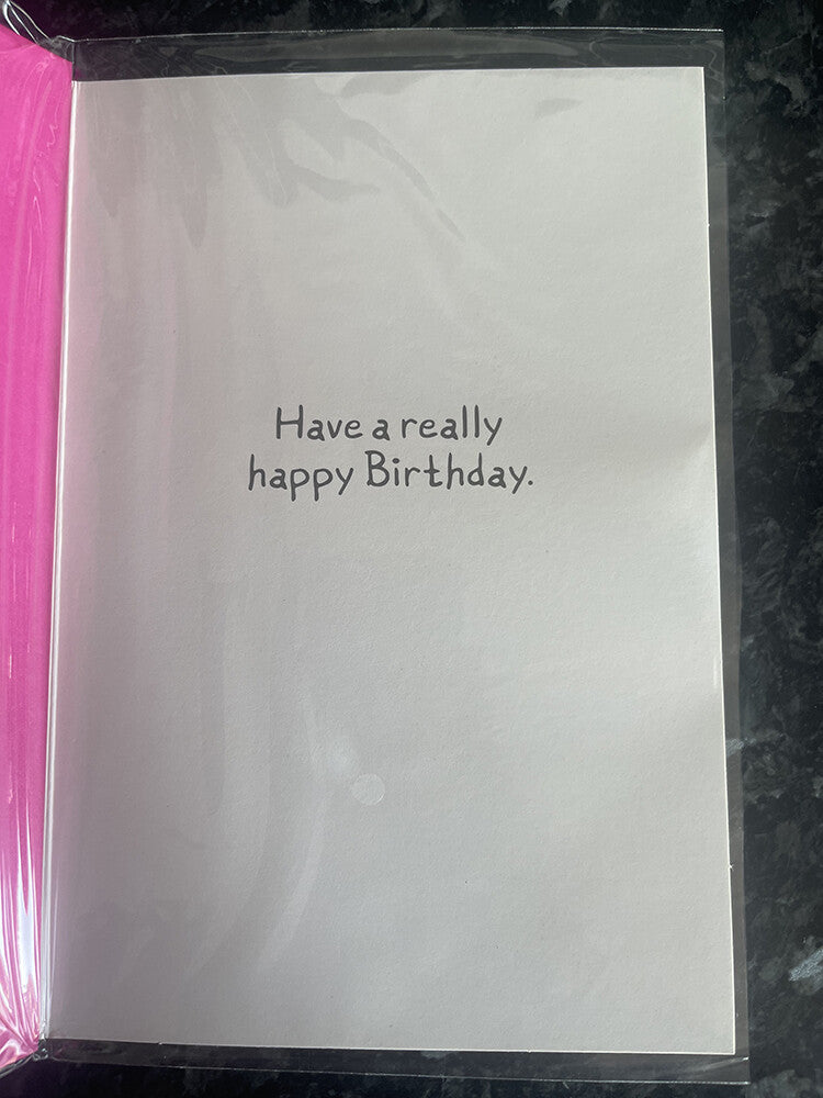 Granddaughter Happy Birthday Card Cute Rabbit Cake Stall Bunting Gifts