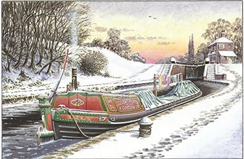 Nostalgic Traditional Tractors  Landrover Canal Christmas Card 28 Designs
