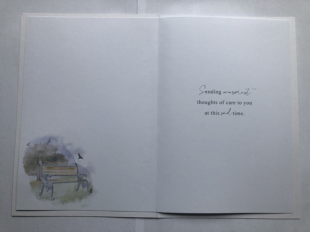 Loss Of Your Husband Sympathy Condolence Card