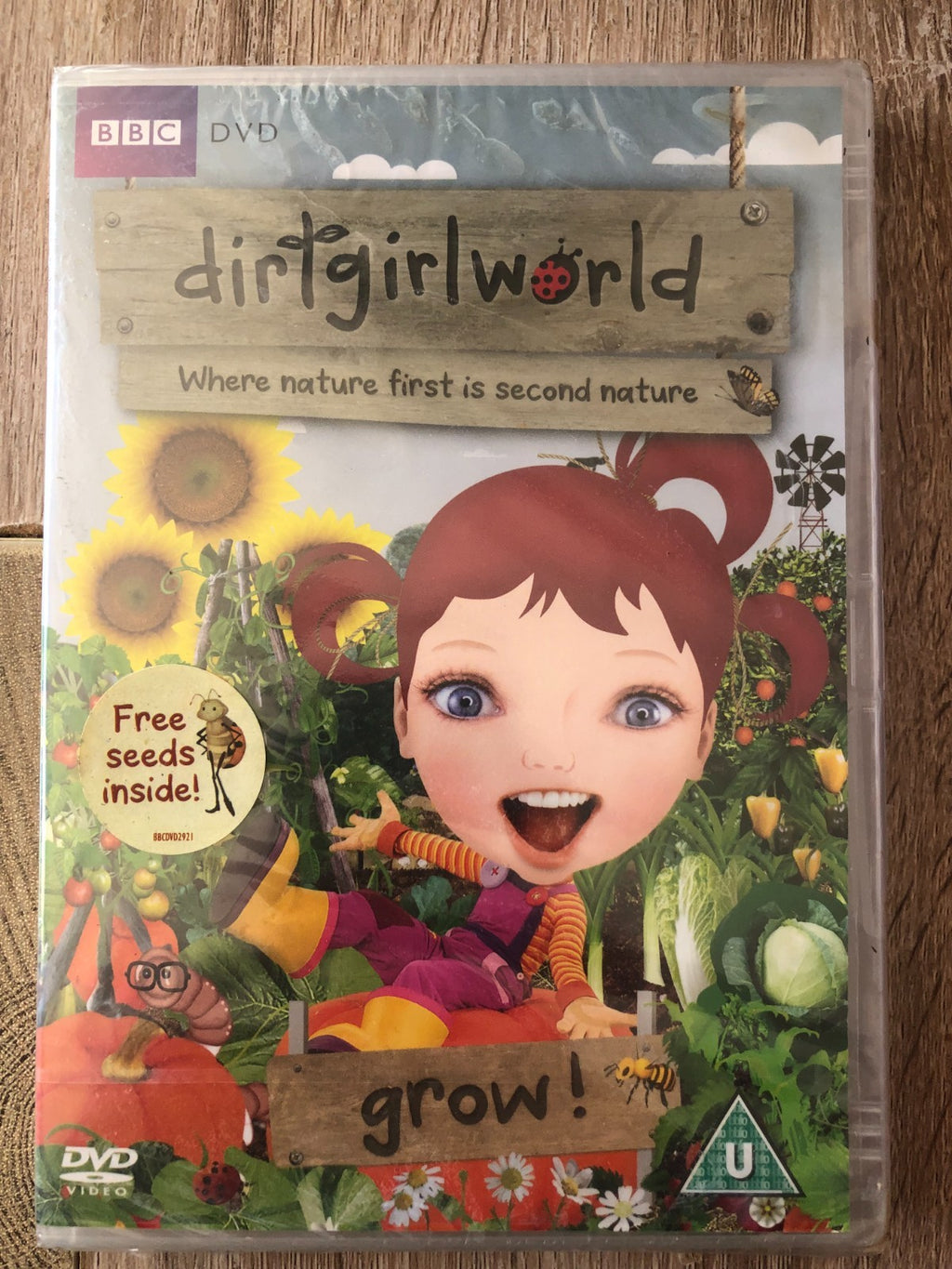 Dirtgirlworld: Grow DVD (2010) - Cate McQuillen - Brand New & Sealed - Free P&P