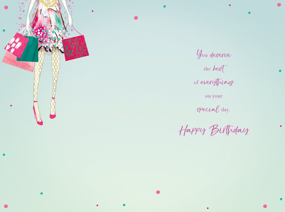 Great Granddaughter 21st Birthday Card 21 Today Happy Lovely Verse