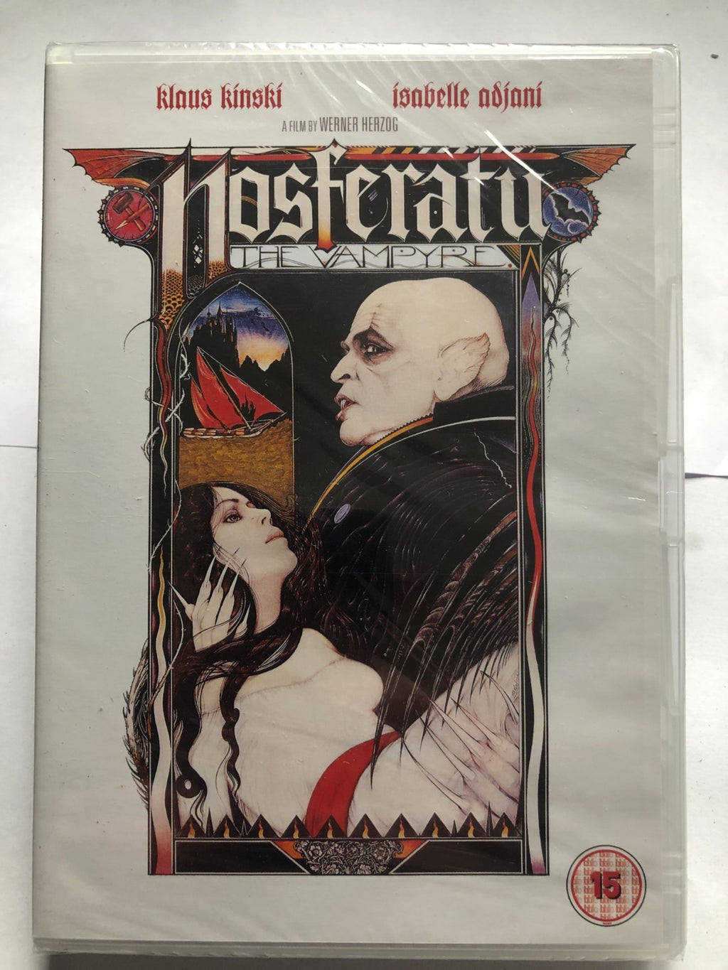 NOSFERATU THE VAMPYRE DVD Bruno Ganz Klaus Kinski Horror Movie Film New UK R2