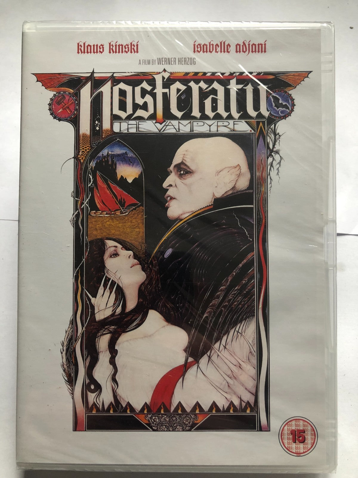 NOSFERATU THE VAMPYRE DVD Bruno Ganz Klaus Kinski Horror Movie Film New UK R2