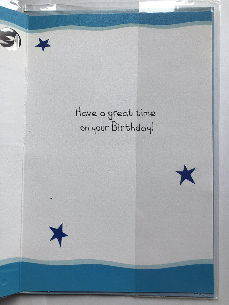 Dad Happy Birthday Card With Love On Your Birthday Stars