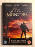 Gods and Monsters  starring Ian McKellen Brendan Fraiser New & Sealed R2 DVD