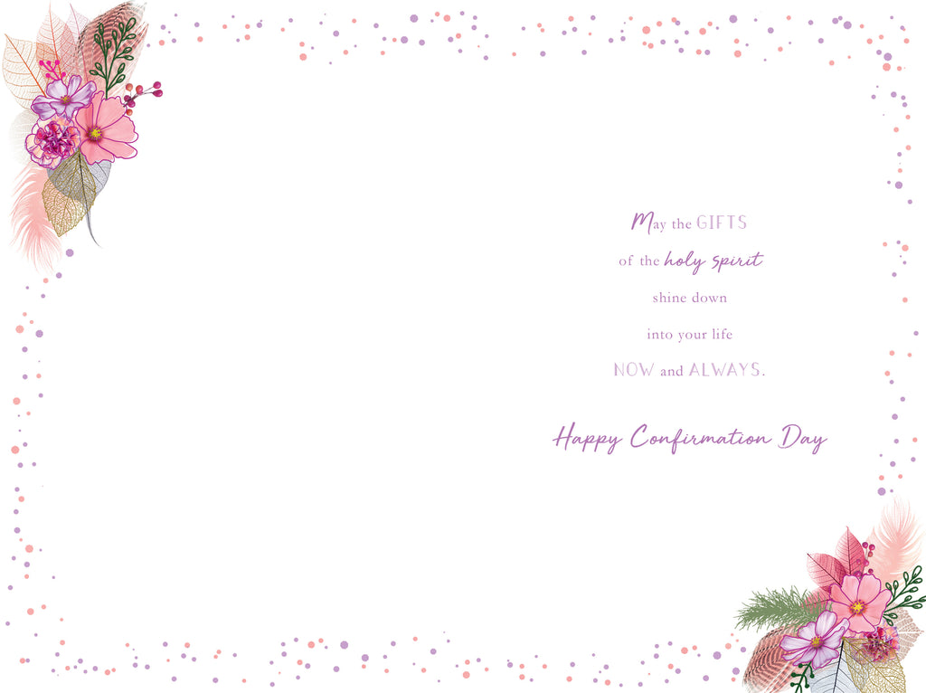 Your Confirmation Day Card Special Wishes Just For You on Lovely Verse