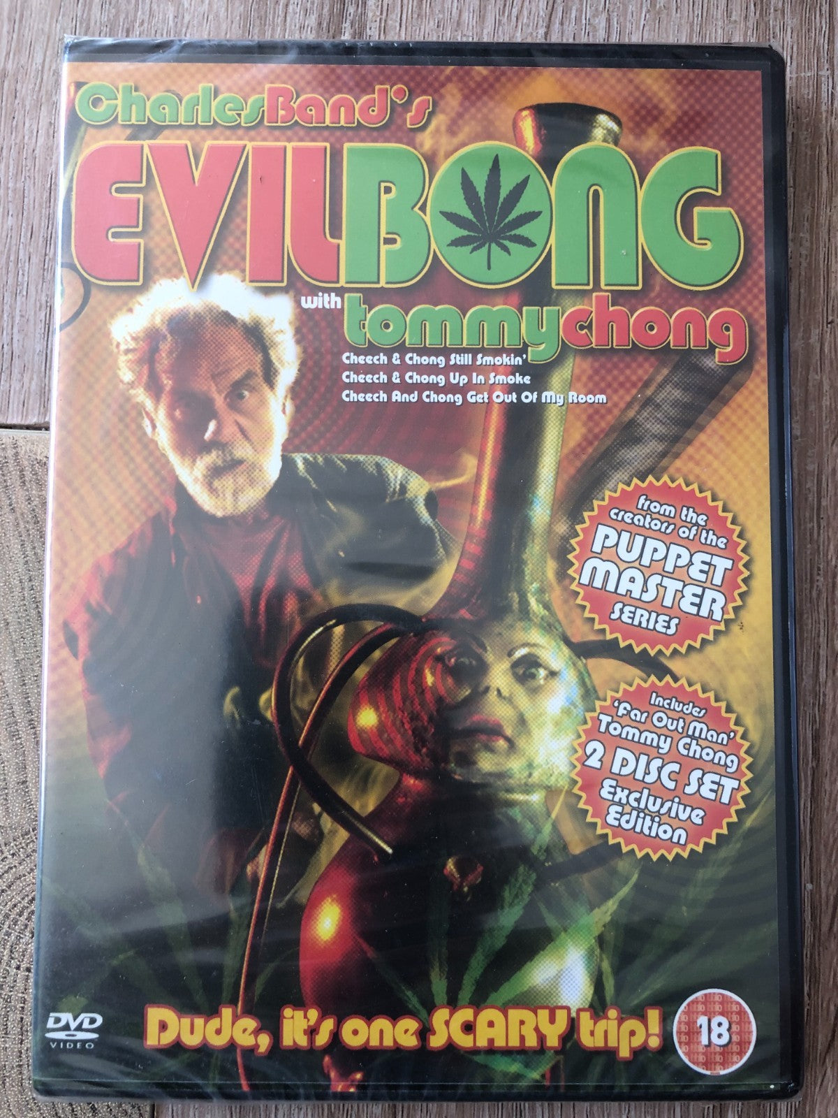 Evil Bong With Tommy Chong Charles Band [DVD] New & Sealed