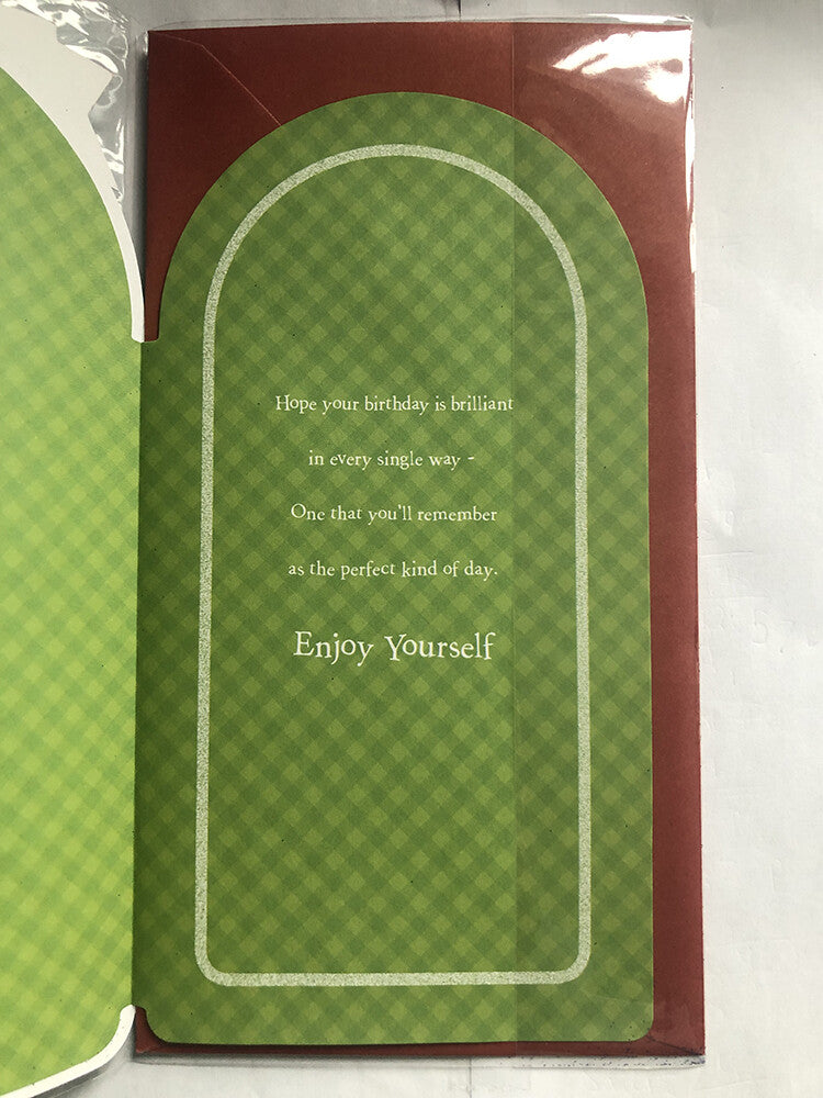 Brother Happy Birthday Card Football Tennis Cricket Shuttlecokc Rugby Ball