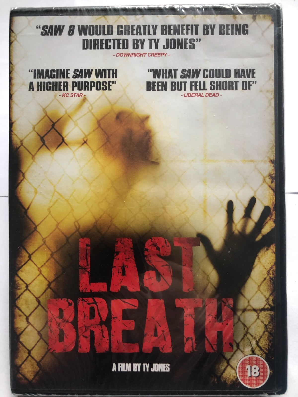 Last Breath (18) DVD Brand New UK Release Genuine Fast Region 2 PAL New Sealed