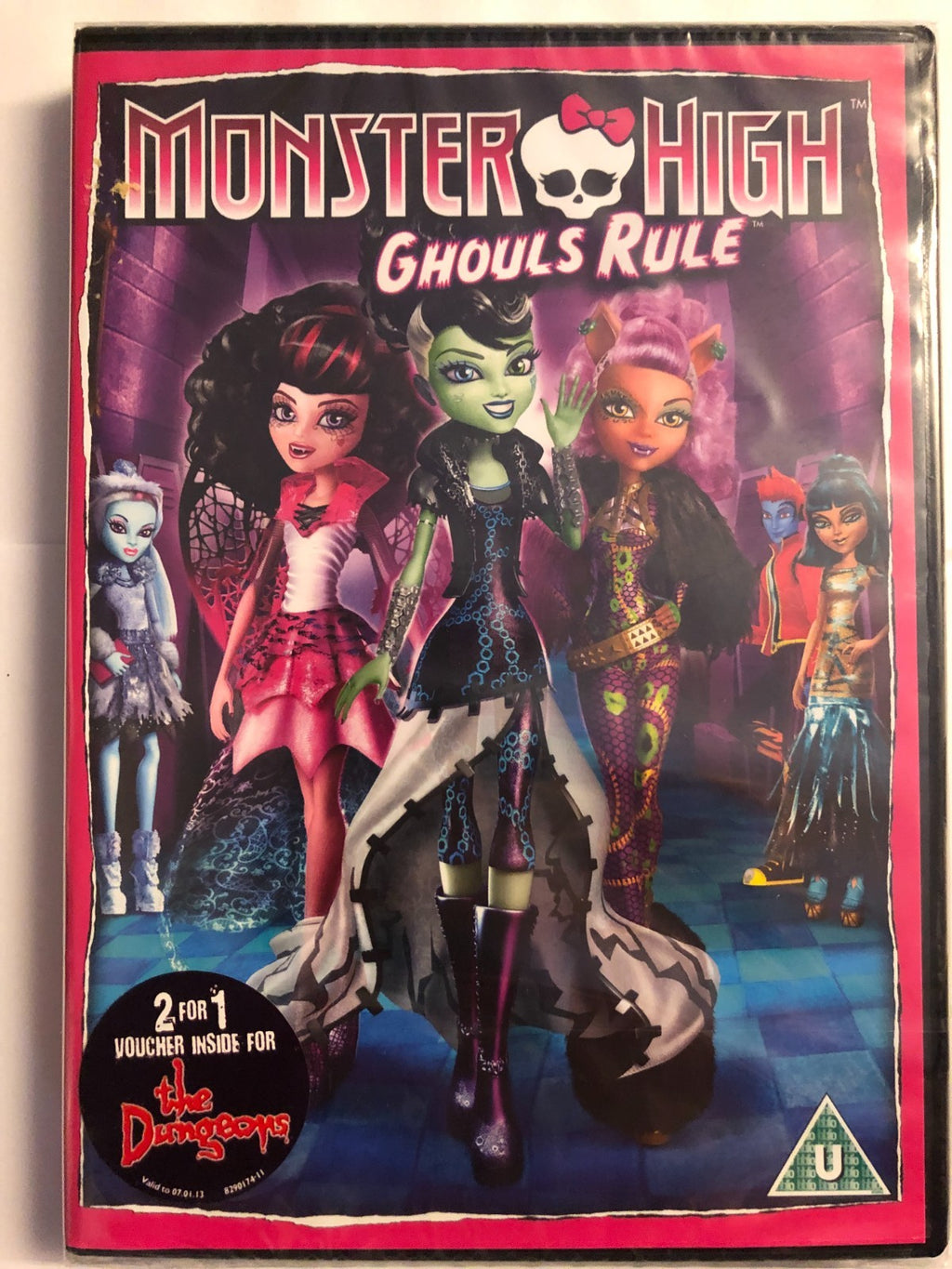 Monster High: Ghouls Rule DVD Children's & Family (2012) New Sealed