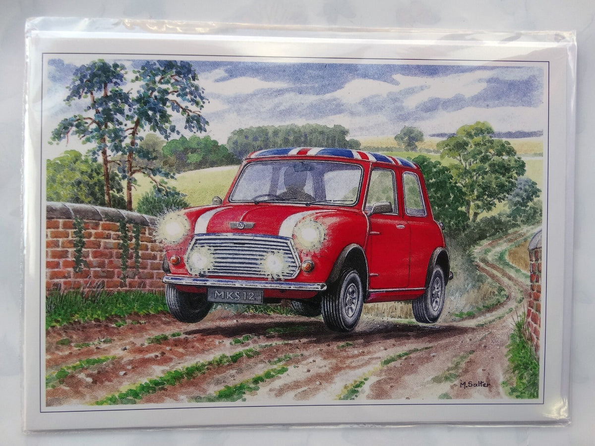 Nostalgic Tractors Planes Land Rover Canal Open Blank Birthday  Card 75 Designs