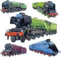 Steam Locomotive Greeting Card  Classic British Trains  16x16cm  Blank Inside