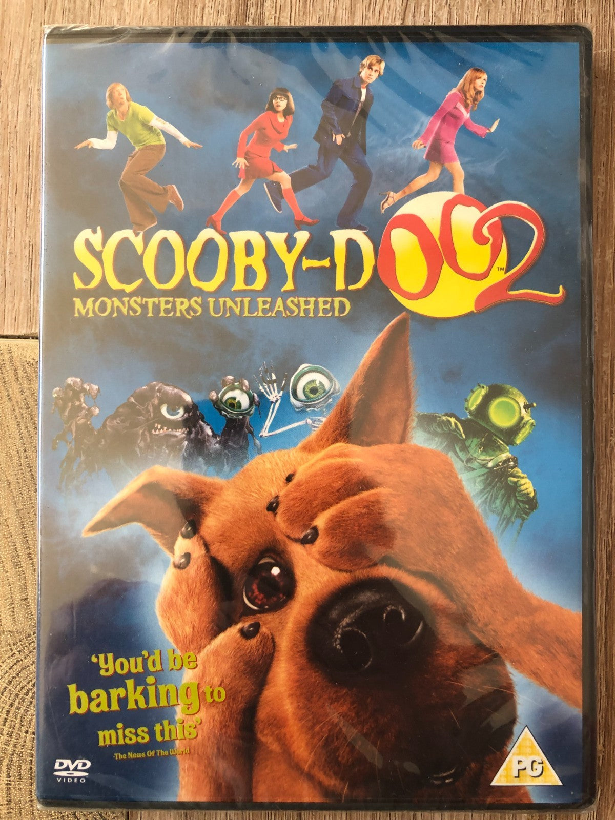 New & Sealed Scooby-Doo Monsters Unleashed DVD Region 2 PAL