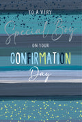 Boy Confirmation Day Card To A Very Special On Your Lovely Verse