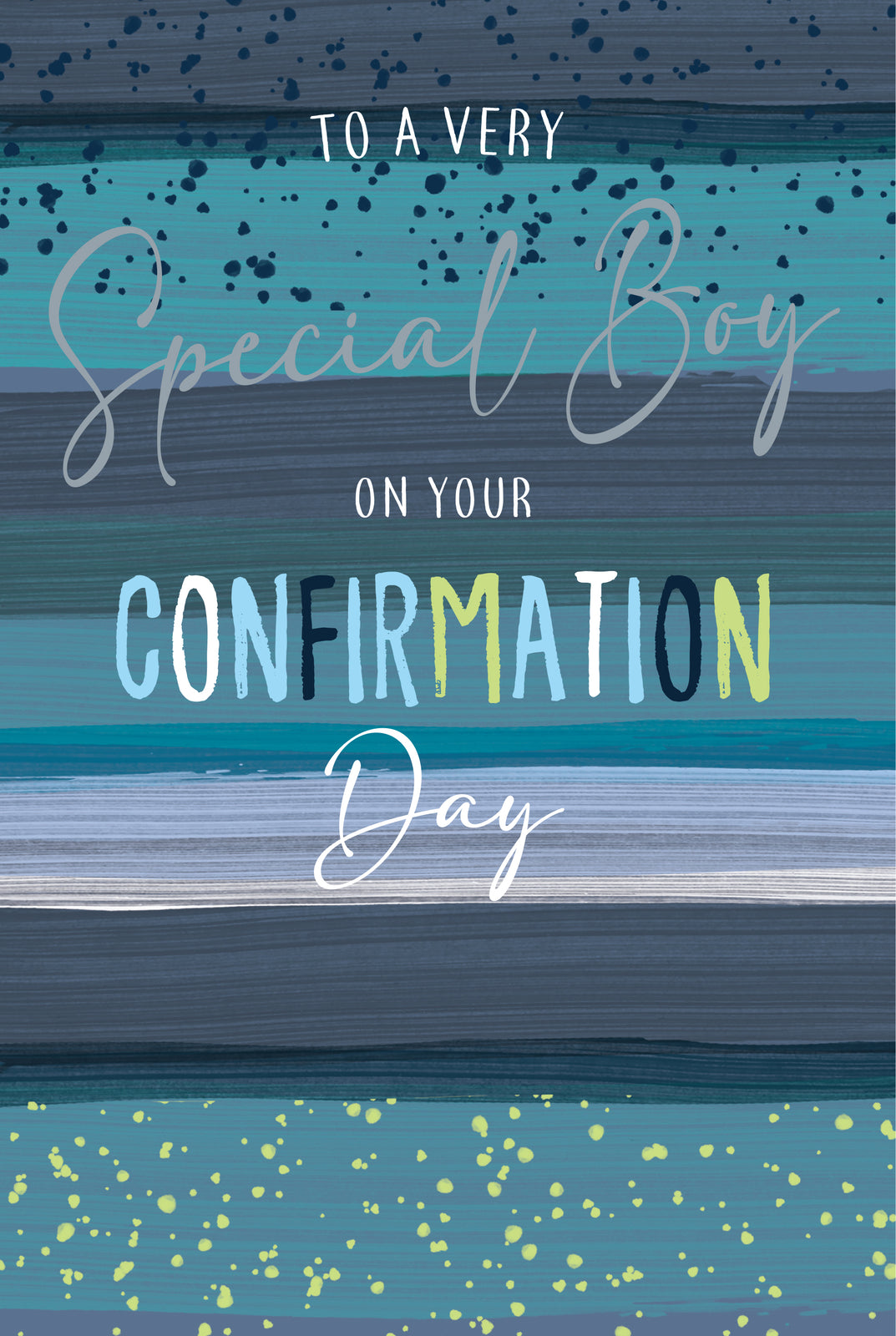 Boy Confirmation Day Card To A Very Special On Your Lovely Verse