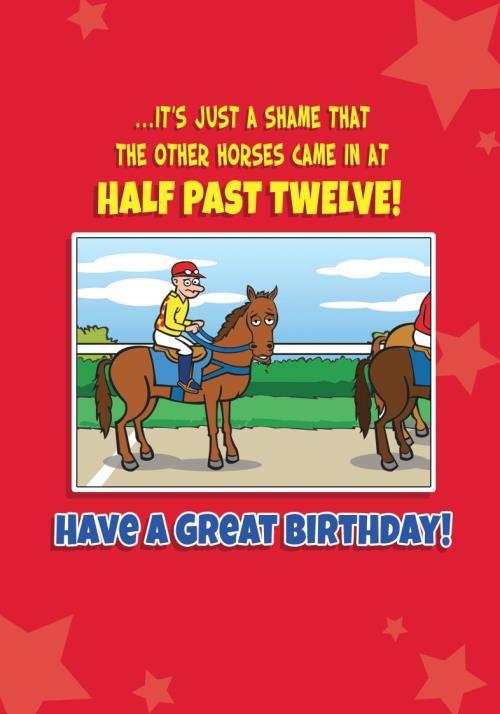 Funny Humorous Birthday Card For You Birthday Gift I Placed A Fifty.Happy Humour