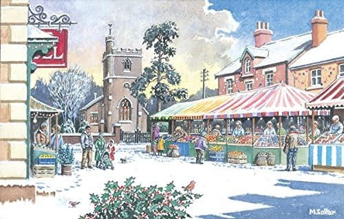 Nostalgic Traditional Tractors  Landrover Canal Christmas Card 28 Designs
