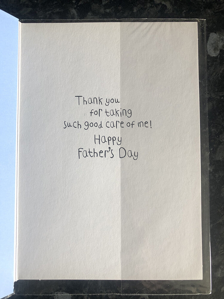 Happy Fathers Day Card Grandad Cute Bears Sailing Yacht