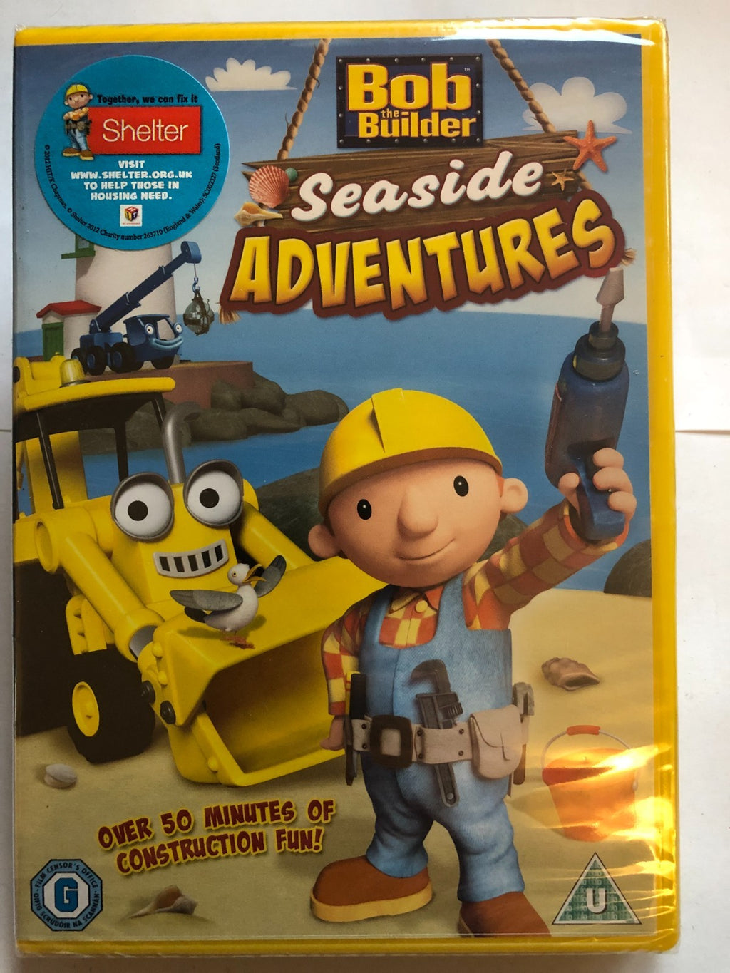 Bob The Builder - Seaside Adventures (U) DVD Brand New UK Release Genuine Fast