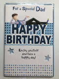 Dad Happy Birthday Card Cool Relaxing Dad Shirt & Tie