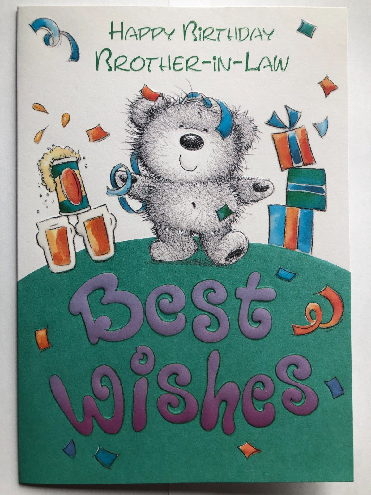 Brother In Law Birthday Card 13 x 19cm Great Selection To Choose From 32 Designs