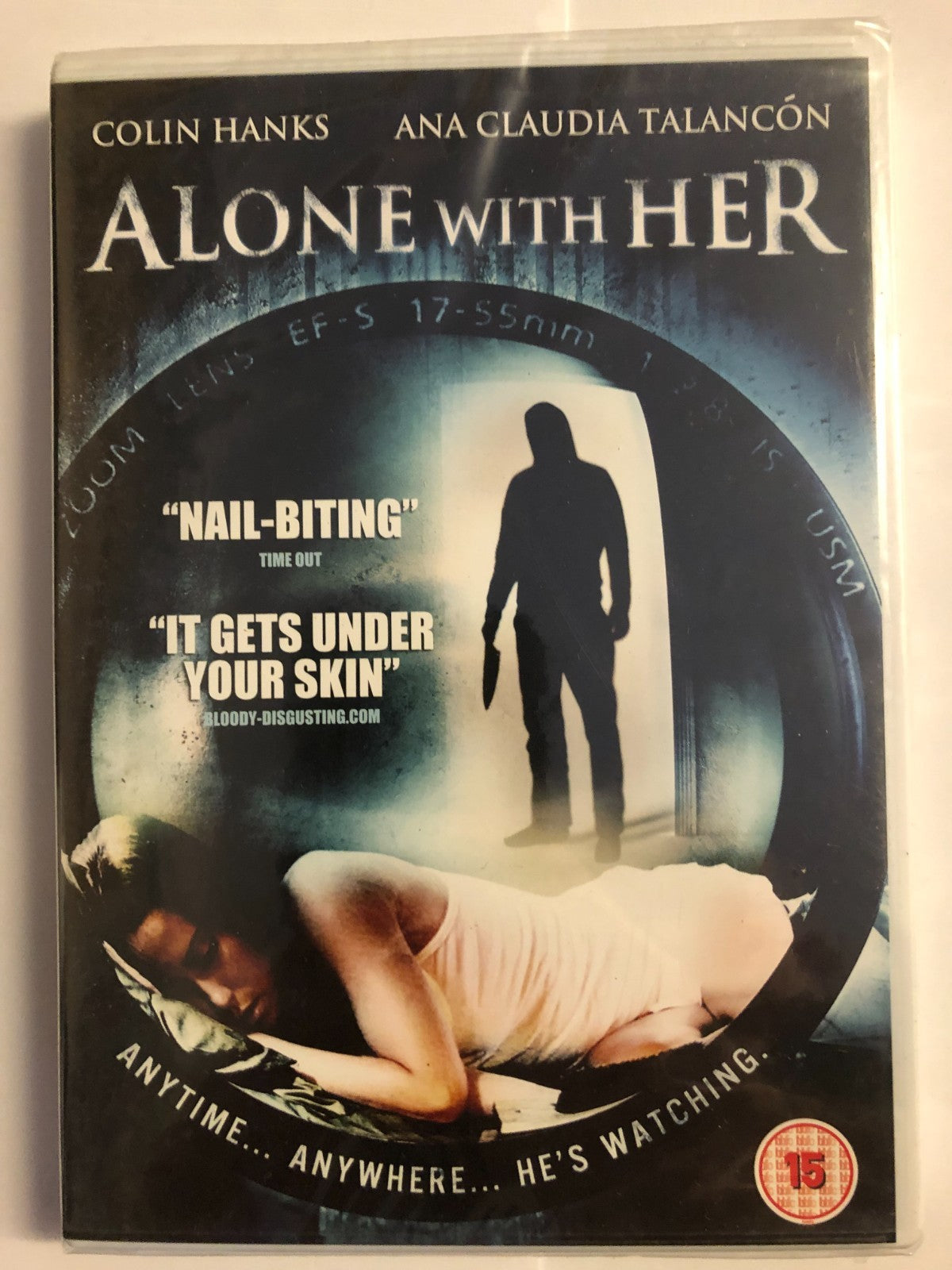 Alone With Her  Anytime Anywhere He's Watching Colin Hanks New & Sealed DVD