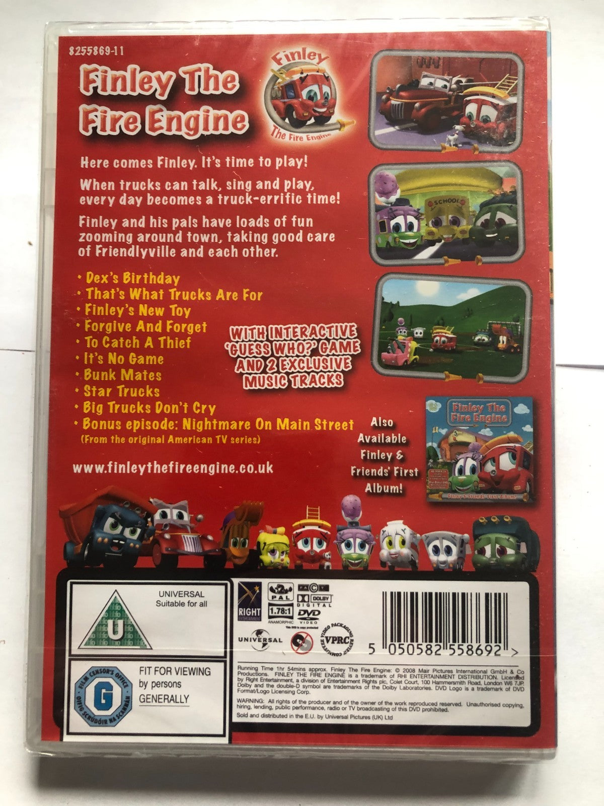 Finley the Fire Engine (2010) DVD Region 2 New & Sealed