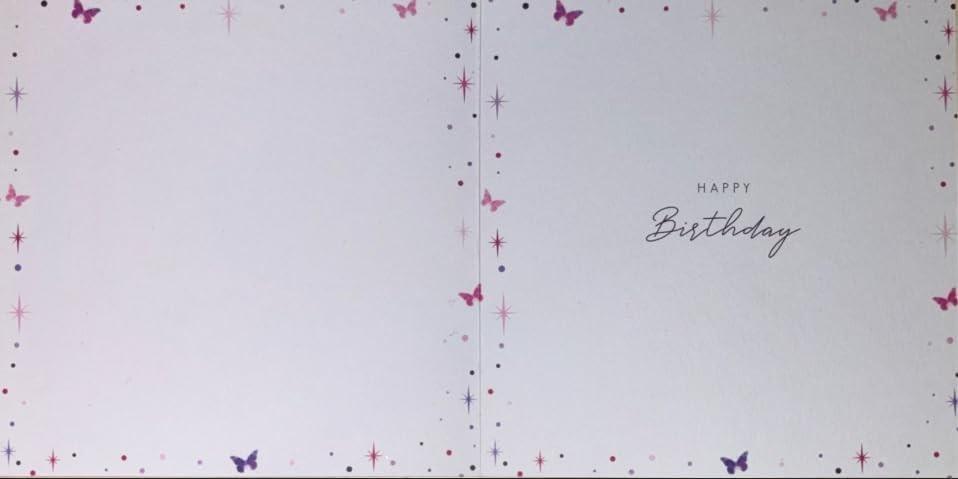 High Heels Birthday Card for Her Stiletto Shoes Sparkly Glitter Large CarD
