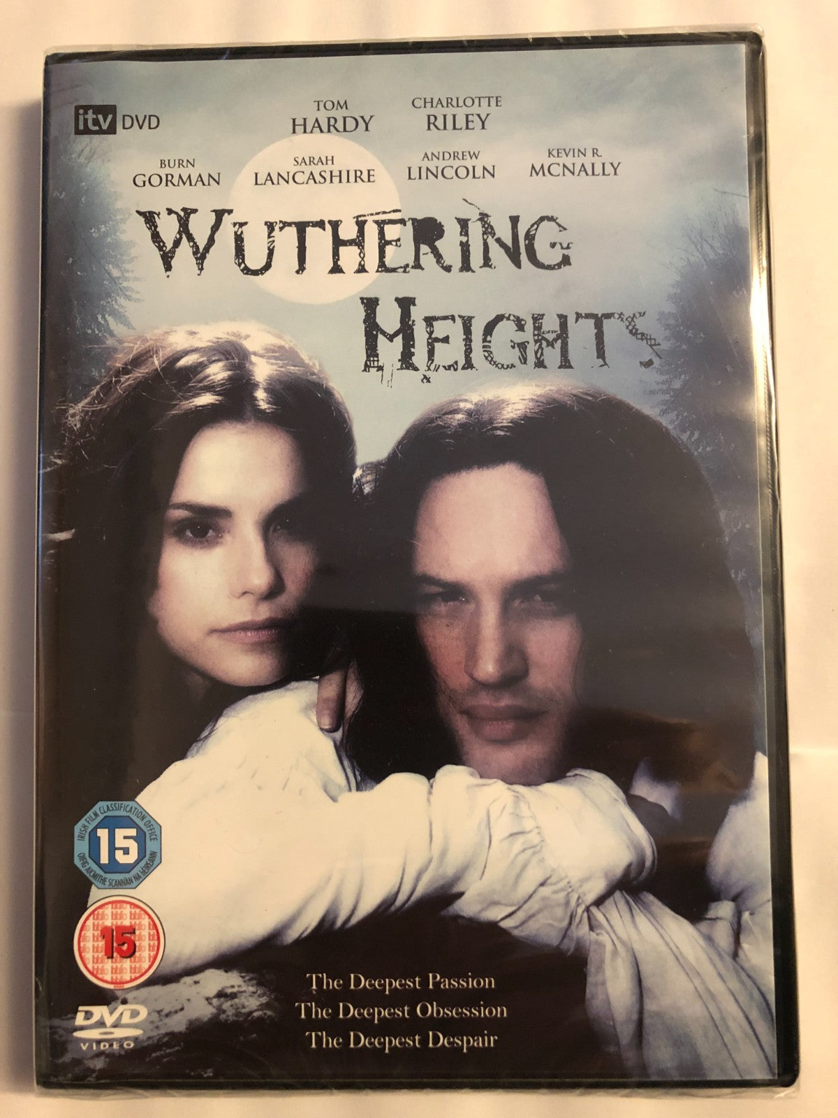 Wuthering Heights ITV DVD (2008) Tom Hardy, Charlotte Riley, Brand New & Sealed.