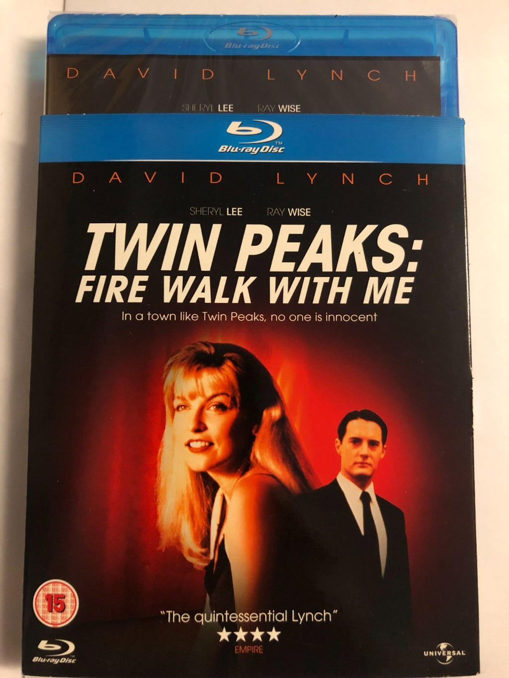 TWIN PEAKS FIRE WALK WITH ME Blu-ray David Lynch Slipcase Brand New & Sealed