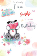 Mum Happy Birthday Card For A Lovely Smile Its Your Birthday Cute Dog