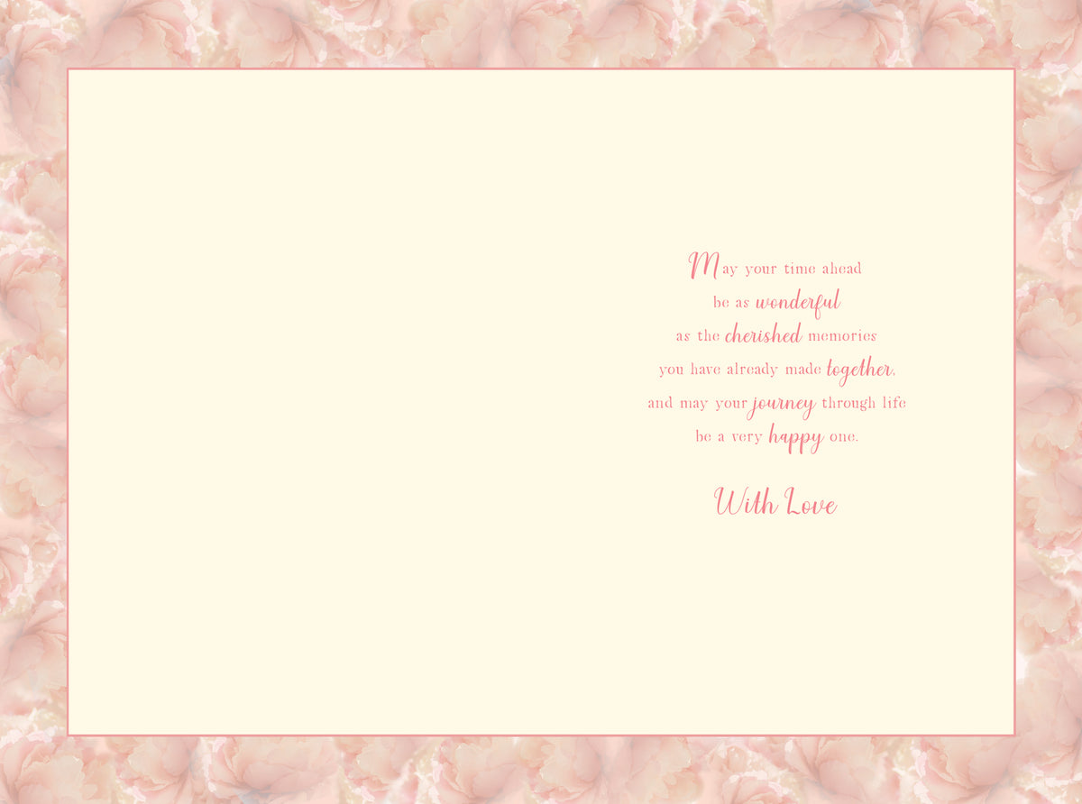 Special Friends Anniversary Card  Romantic Verse  Modern Quality Finish