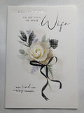 Loss Of Your Wife Sympathy Condolence Card