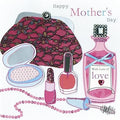 Happy Mother's Day 3d  Make Up Design Large Mothers Day Card