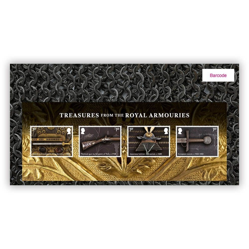 GB 2025 ROYAL ARMOURIES PRESENTATION PACK No. 660 - STAMPS & MINISHEET
