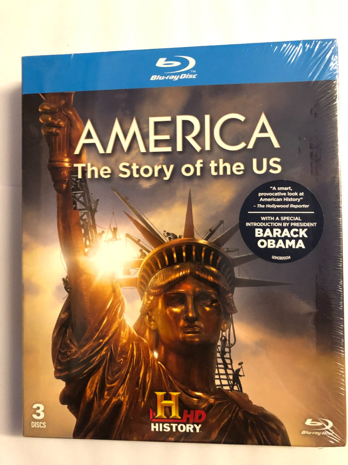 AMERICA The Story Of The US 3 Disc BLU-RAY New & Sealed