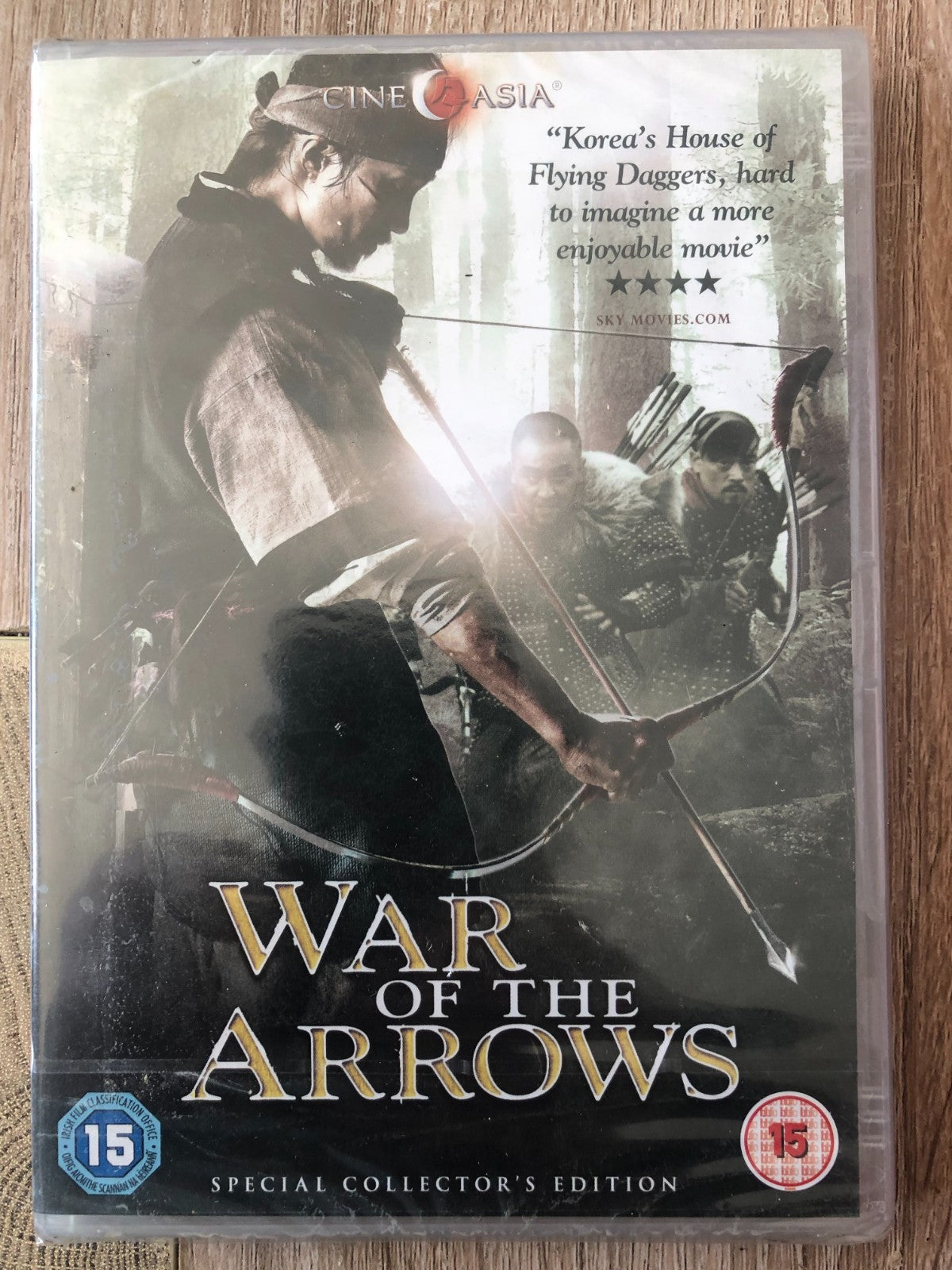 WAR OF ARROWS DVD Hae-il Park Seung-ryong Ryu Han-min Kim Original UK Release R2