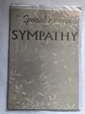 With Sympathy Condolence Card For A Special Friend Leaves