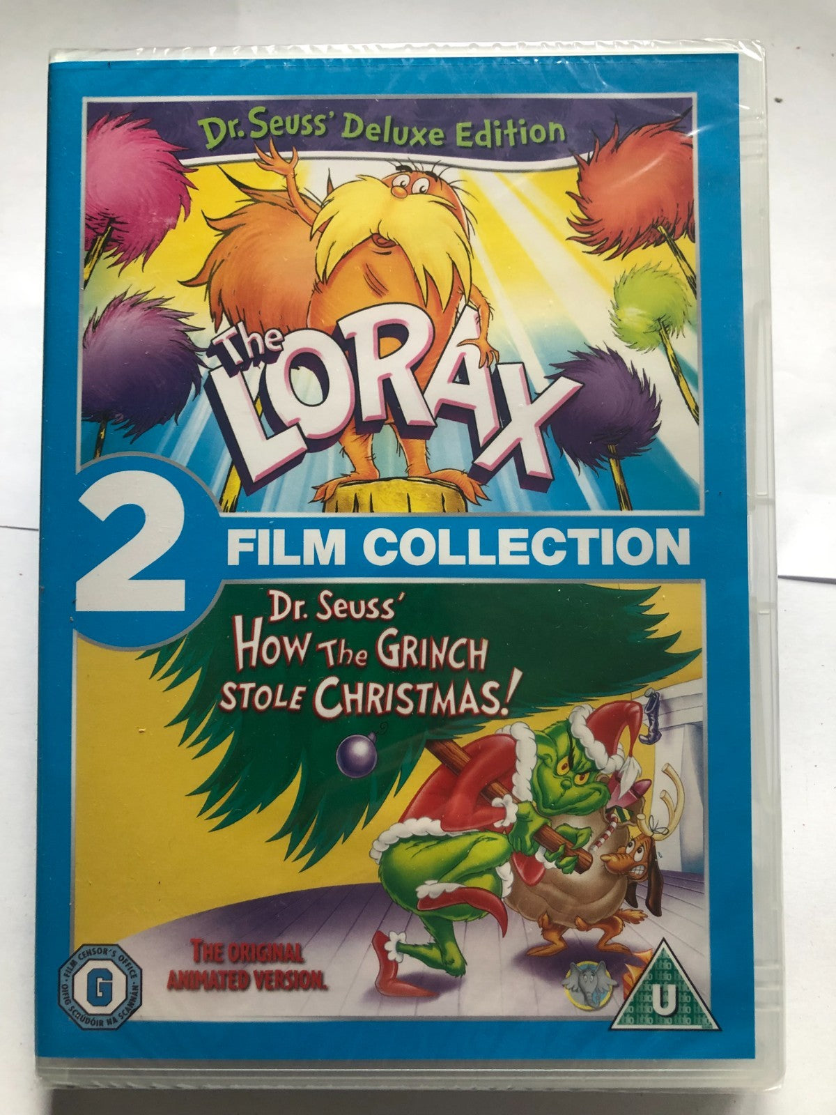 Lorax, The/How The Grinch Stole Christmas (U) 2 Disc DVD Brand New UK Release