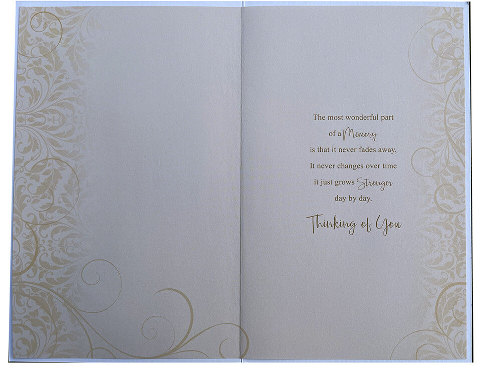 Dad Sympathy Bereavement Card With Deepest On The Loss Of Your Cornfield Design