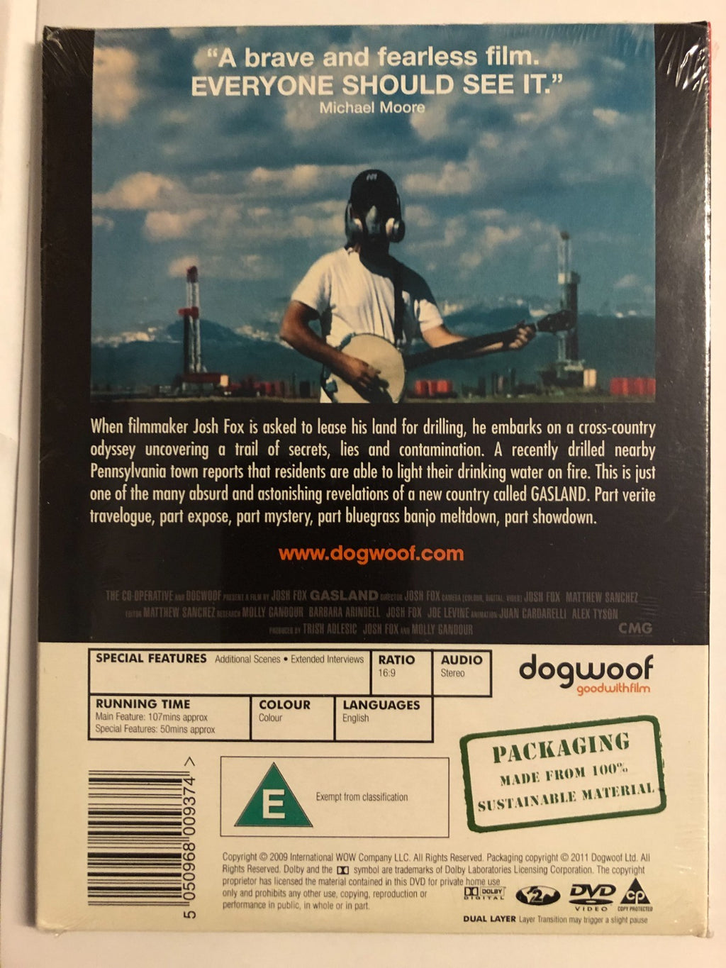 Gasland DVD Brand New UK Release Genuine Fast Region 2 PAL New Sealed