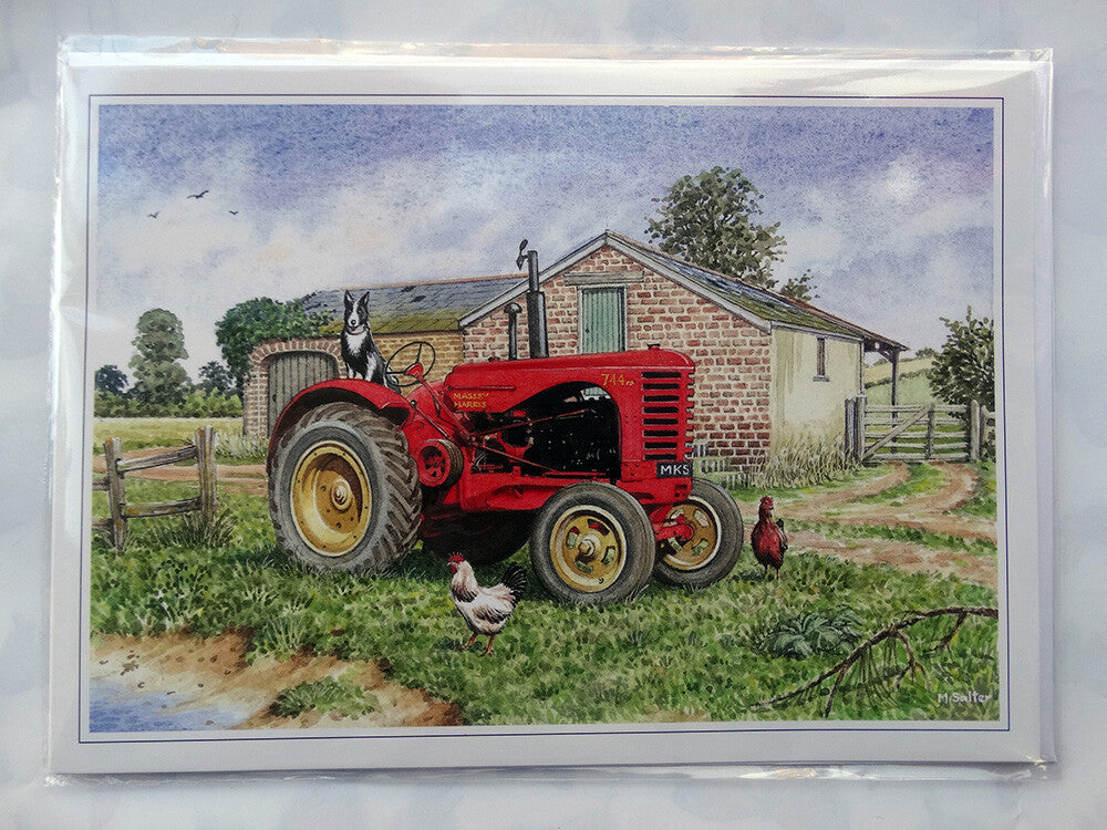 Nostalgic Tractors Planes Land Rover Canal Open Blank Birthday  Card 75 Designs