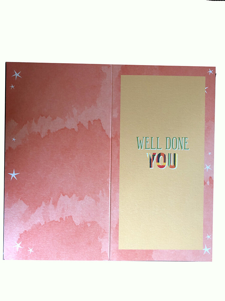 Woohoo Congrats You Passed Your Driving Test Bold Text Design Greeting Card