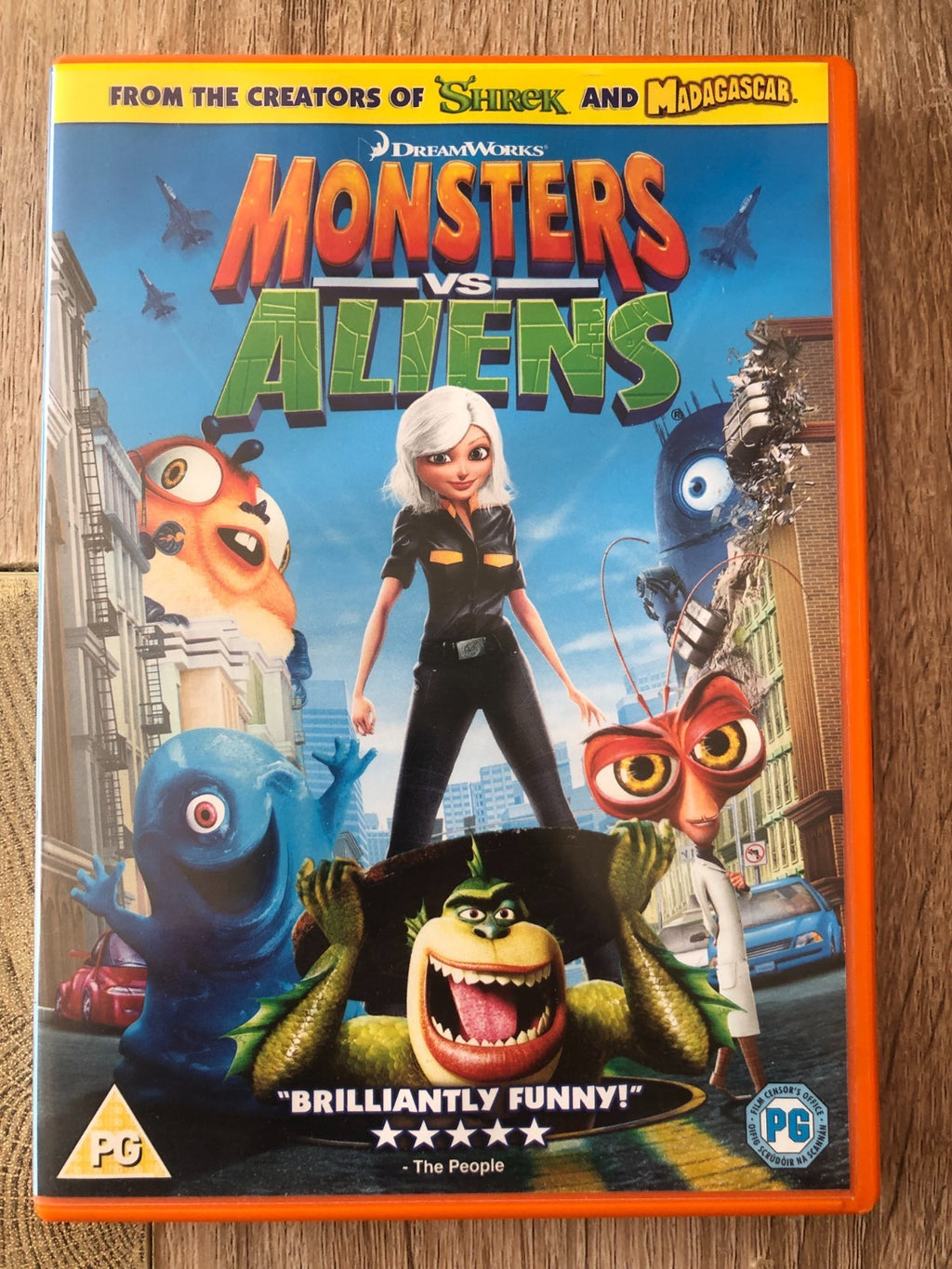 Monsters Vs Aliens (Double Kids Boxset) DVD Brand New UK Release Genuine